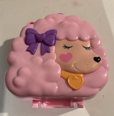 Polly Pocket Pink Poodle Compact  By Mattel 2022 Includes 4 Figures