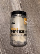 Muscletech Test Peptide T10 Dietary Supplement 56 Capsules - NEW - Exp. 2028 