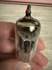 NOS 12AX7 12ax7a Rare Red-green Tip Microphone Grade Audio Tube