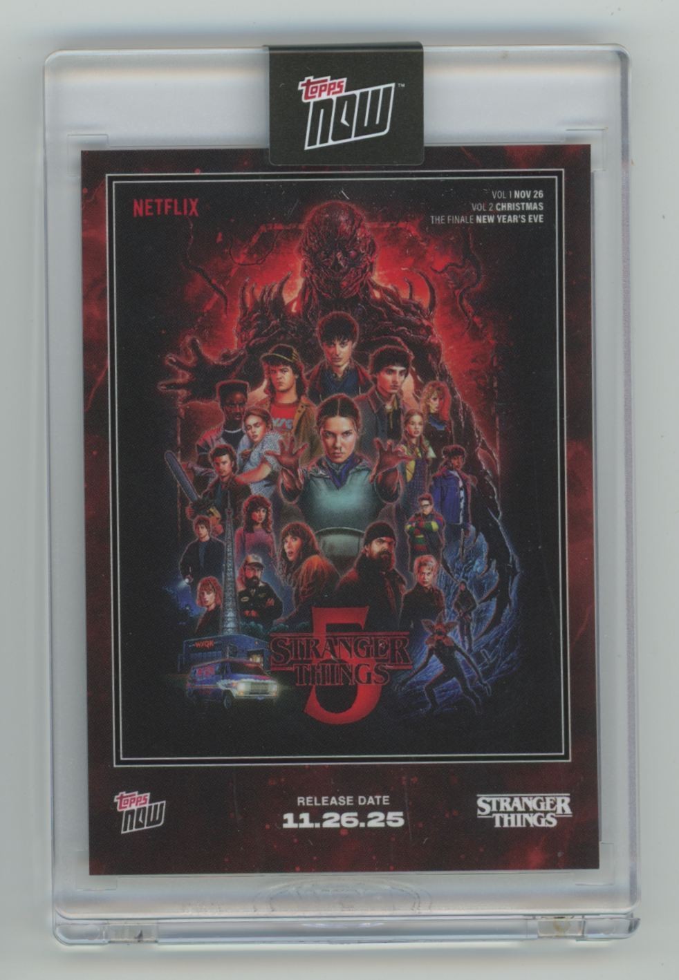 2025 Topps Now Season 5 Stranger Things #STRA