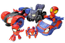 Disney Spidey  His Amazing Friends Figure  vehicle lot Miles  Black Panther