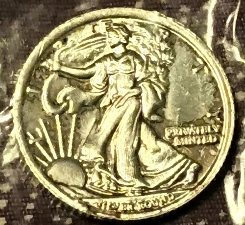 Money Metals Exchange Walking Liberty 1/10 oz .999 Fine Silver Round