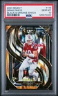 2024 Select Drake Maye Black And Orange Shock PSA 10 #113 Premier Level RC