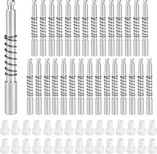 30 Pack Window Screen Plunger Latches 5/32" X 1-1/2", Plunger Retainer Pins