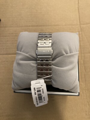 Timex Q GMT Batman Blue Black 38mm Stainless Steel New With Box