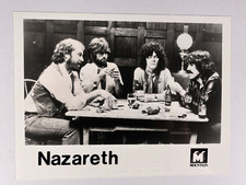 Nazareth Photograph Dan McCafferty Original Black And White Promo Circa 1980s