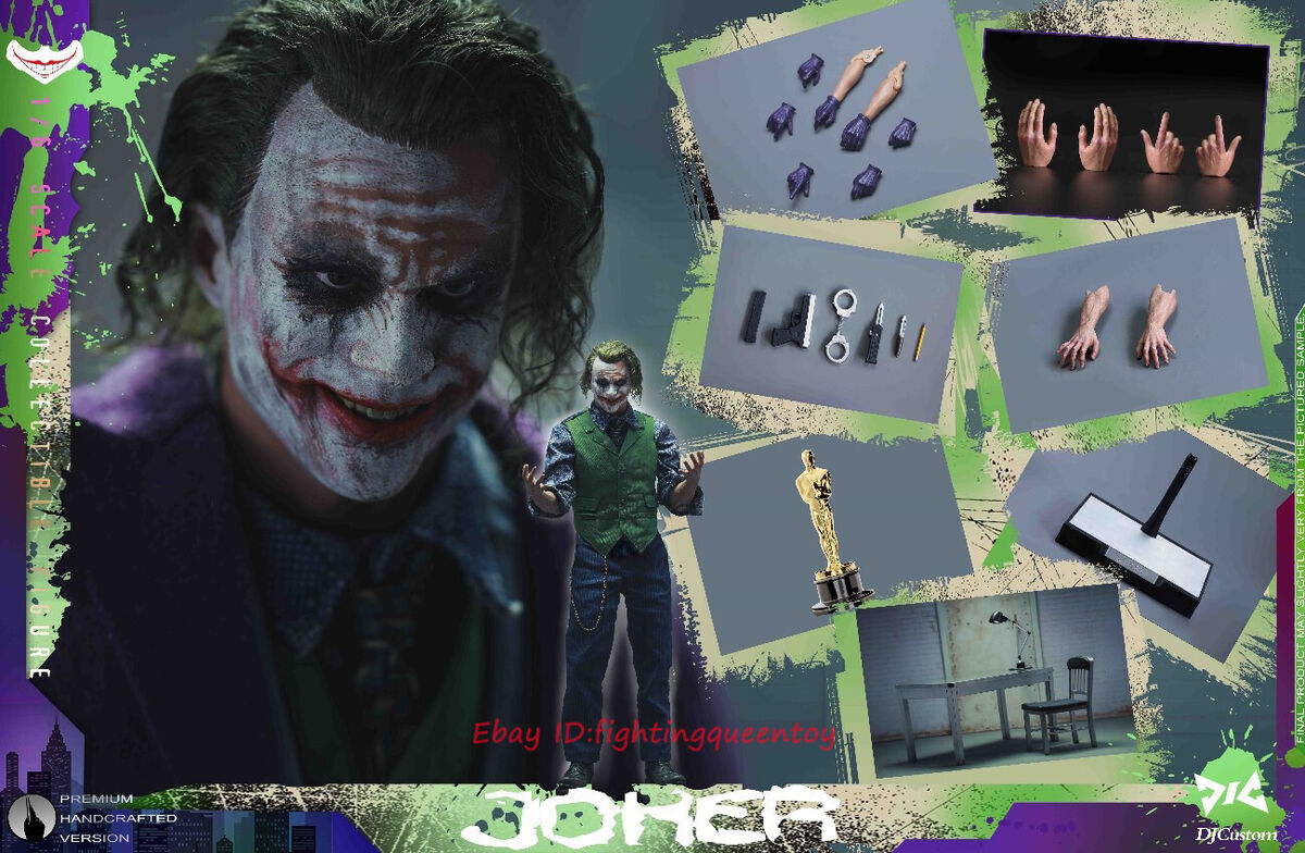 DJ-CUSTOM 1/6 クリミナル ジョーカー EX-001 DJ-CUSTOM EX-001 The Joker Criminal 1/6 Figure Model In