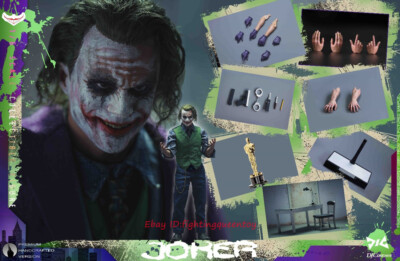 DJ-CUSTOM 1/6 クリミナル ジョーカー EX-001 DJ-CUSTOM EX-001 The Joker Criminal 1/6 Figure Model In