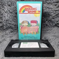 Reading Rainbow: The Lady With The Ship On Her Head VHS Tape LeVar Burton PBS