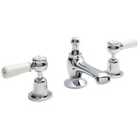 Hudson Reed Bc307dl 3th Topaz Lever Basin Mixer - Chrome Hudson Reed Bc307dl 3th Topaz Lever Basin Mixer - Chrome