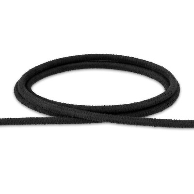 Weiches rundes Band aus Wildlederimitat Farbe/Durchmesser/Länge wählbar 