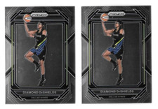 2023 PRIZM WNBA BASKETBALL DIAMOND DeSHIELDS #119 LOT OF 2 CARDS,DALLAS WINGS