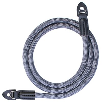 Camera Strap,Climbing Rope Camera Strap for Round Hole Interface DSLR SLR Gray