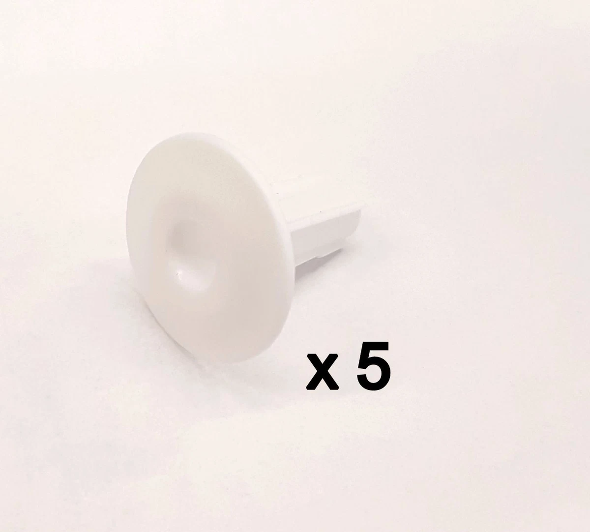 Plastic Hole Tidy Wall Grommet Cover Single Coax Aerial Cable