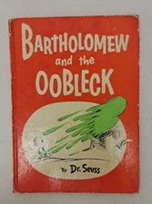 VTG Bartholomew And The Oobleck By Dr Seuss HC 1949. #313