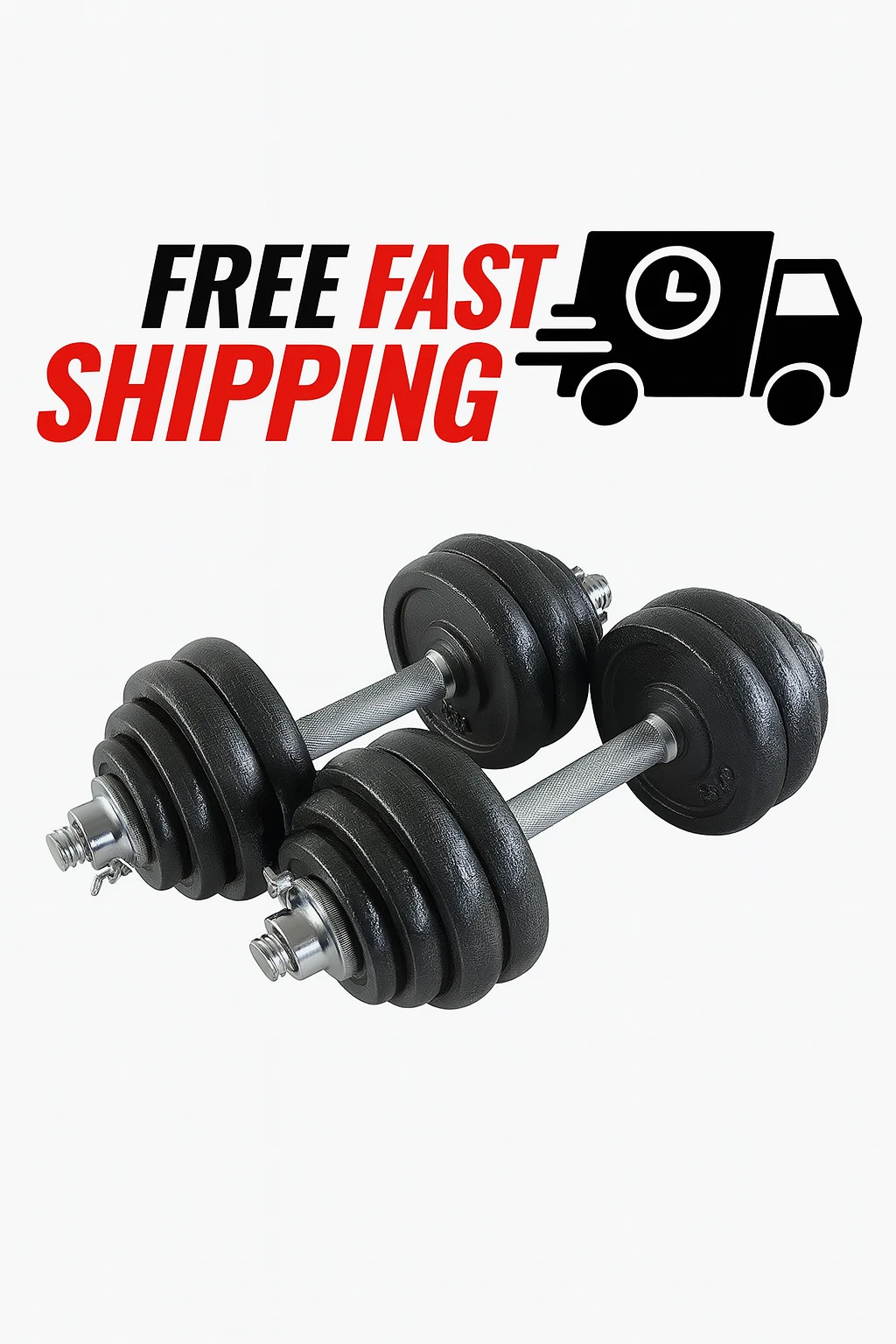 30KG Adjustable Cast Iron Dumbbell Barbell Set Home Gym Weights Durable Unisex
Opens in a new window