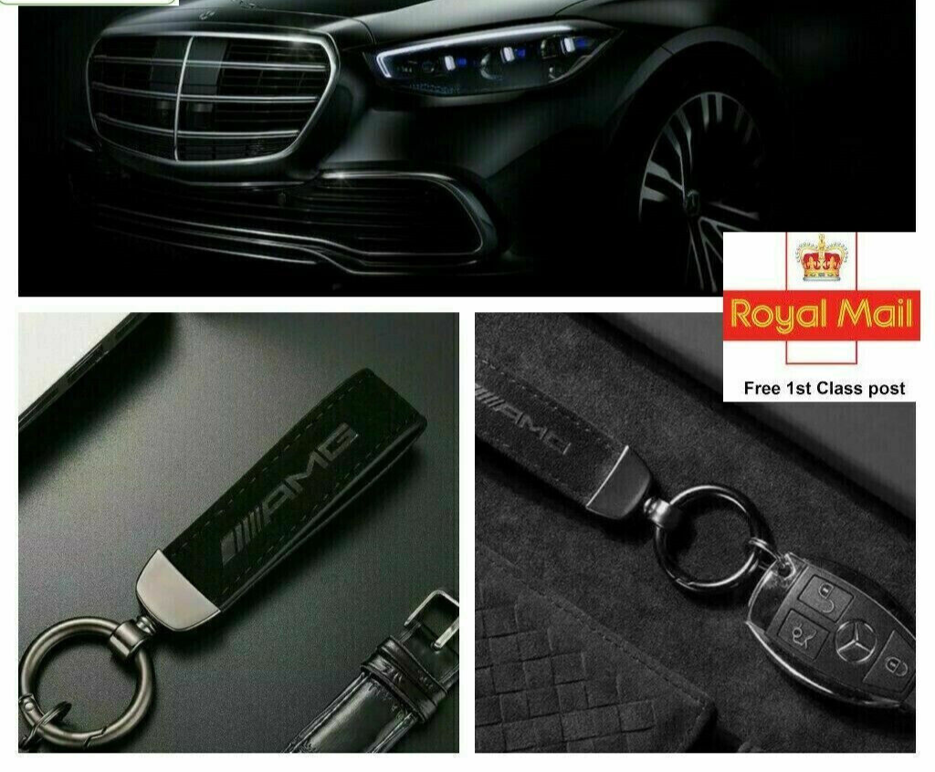 Cover Per Chiavi Auto In Pelle Alcantara Compatibile Con Mercedes Benz Protezione Copri Telecomando Lek69 Incl Moschettone Portachiavi Lek69 M7 - Foto 7