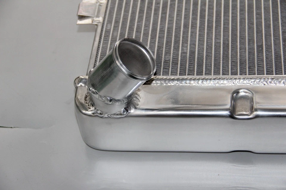 Radiador de 3 filas adecuado 1989-1993 1992 Dodge D250 W250 W350 Cummins 5,9 L Foto 4 de 4