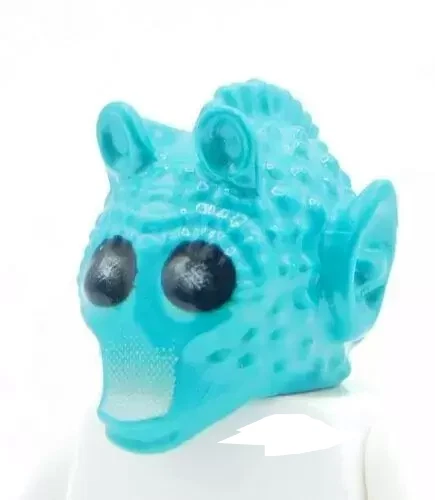 Lego authentic Minifigure, Head, Modified SW Rodia Black eyes !