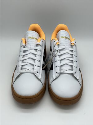 Adidas Grand Court Alpha White Flash Orange 2022 (GX8165) Women's