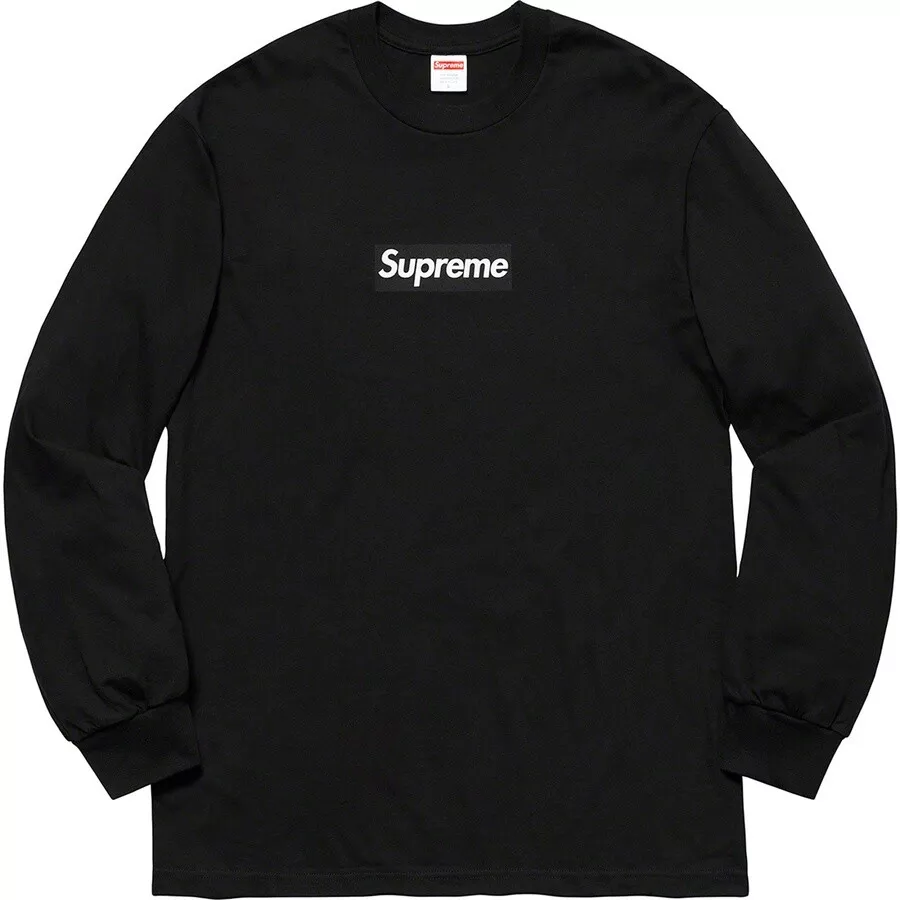 supreme Box Logo L/S Tee Black XL-