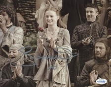 Sophie Turner Game of Thrones Sexy Autographed Signed 8x10 Photo COA 
