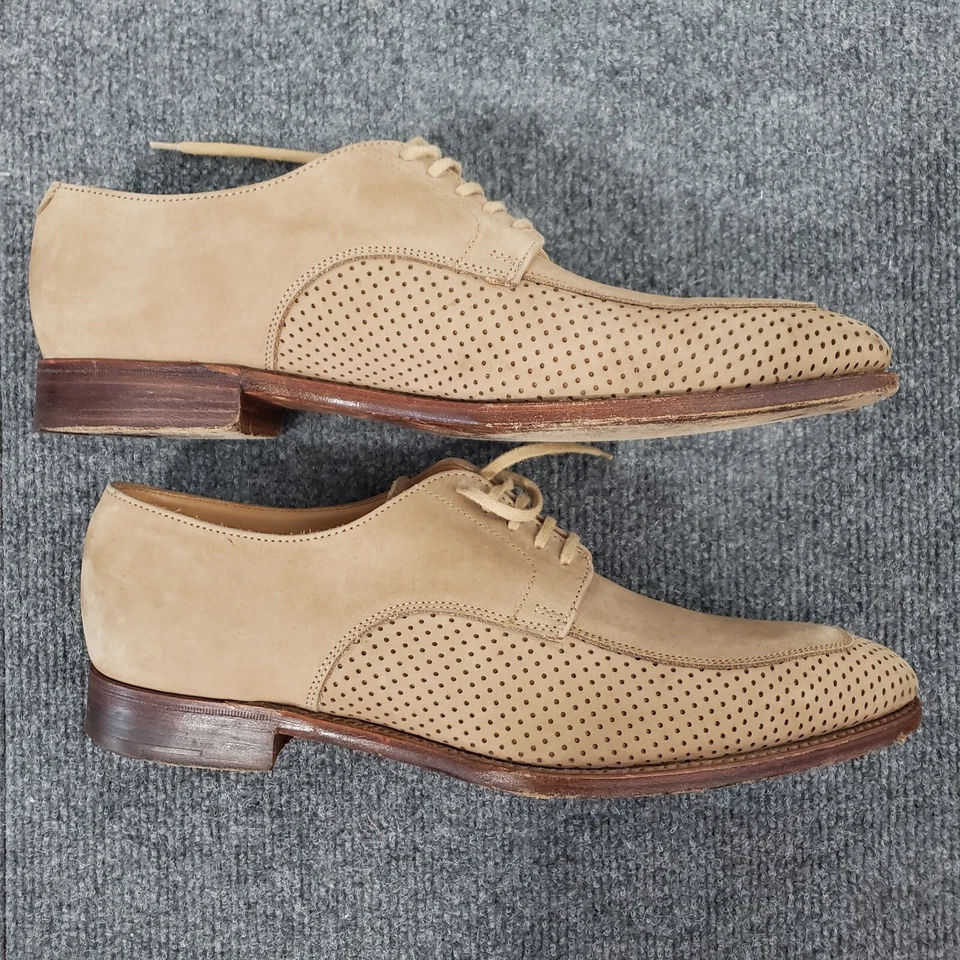 Brooks Brothers X Peal & Co Zapatos de Gamuza Hombre 9D Hecho en Inglaterra Foto 3 de 4