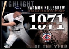2015 Topps Update #H-74 Harmon Killebrew  Highlight of the Year