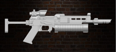 PP-19 Bizon Shotgun Ver E 1:18 scale weapon 3.75'' Action Figure