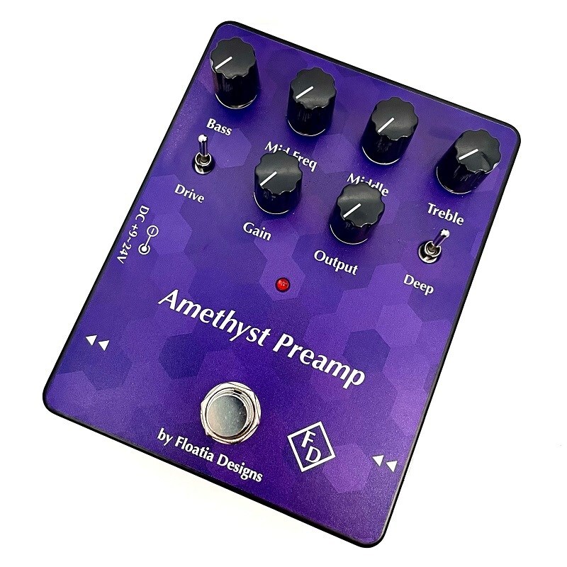 ベース Flotia Designs FETD-07 Amethyst Preamp Floatia Designs FETD-07 Amethyst Preamp ｜イケベ楽器店