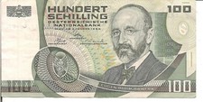 AUSTRIA, 100 SCHILLING, P#150. 1984 (1985)