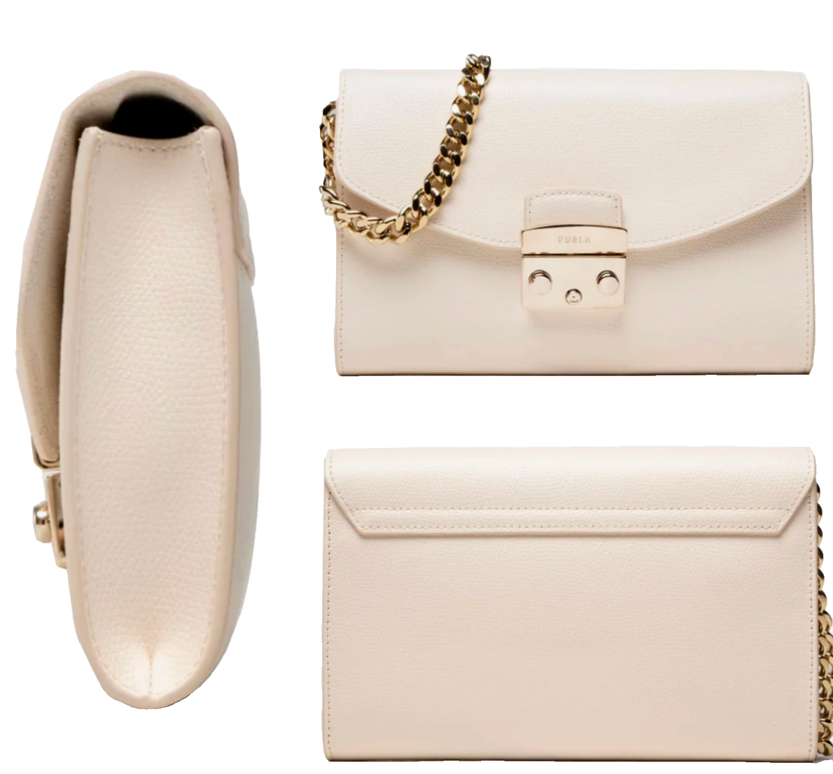 FURLA Tasche Handbag Handtasche Metropolis Envelope Clutch Iconic 