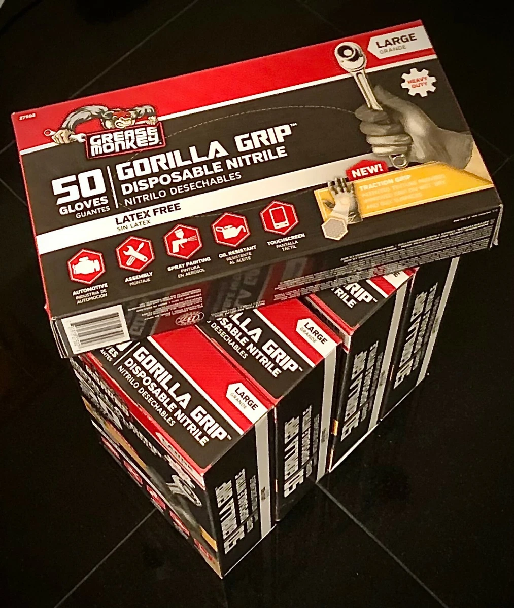 Gorilla grip cheap disposable nitrile