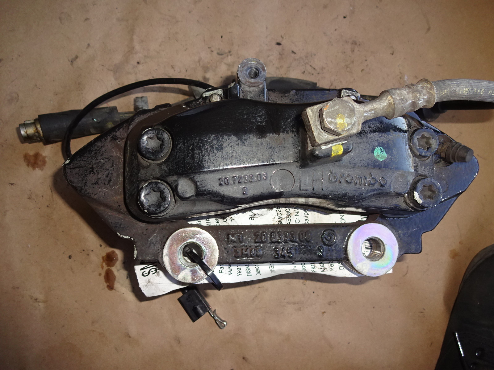 Maserati  Quattroporte GT GranTurismo LH LF Left Front Brake Caliper 197743