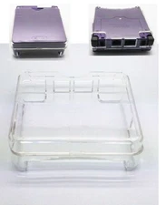 Hard Clear Plastic Case Cover Protector For Nintendo Game Boy Advance SP GBA SP!