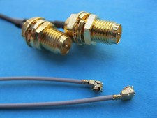 20 pcs SMA Cable 15cm RP-SMA Male pin Center to IPX U.FL 1.13 Antenna WiFi New