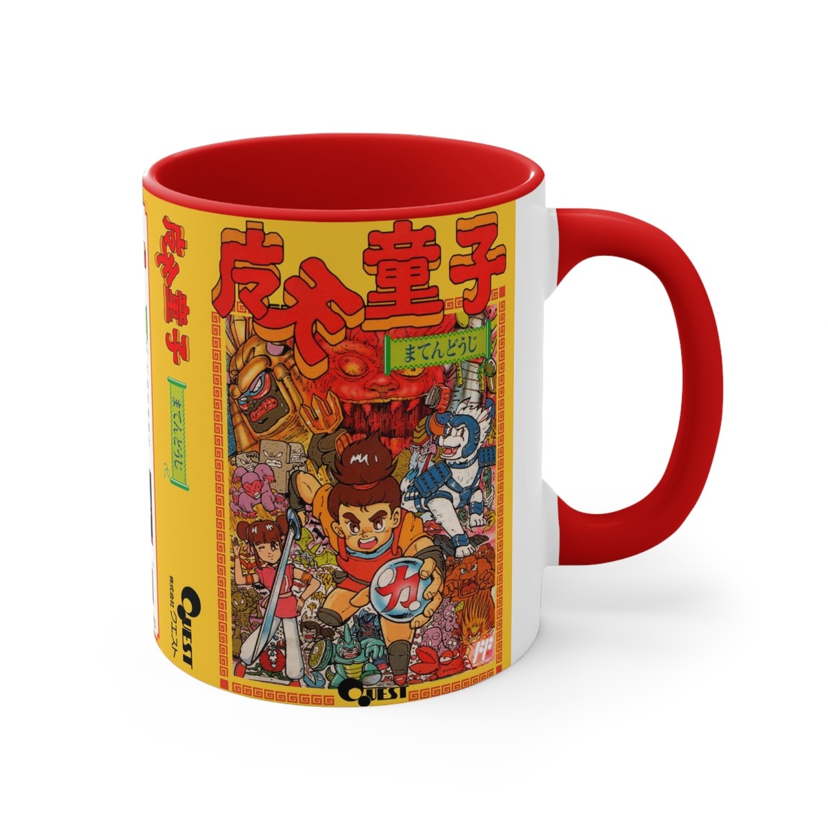 Conquest Crystal Palace NES 8 bit game box cover famicom Accent Coffee Mug  | eBay