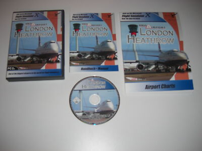 MEGA AIRPORT - London Heathrow PC Add-On Flugsimulator Sim X 2004 FSX FS2004