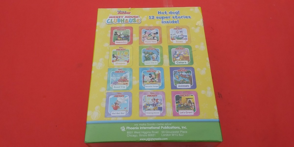 Disney Junior Mickey Mouse 12 chunky board books set Book Block