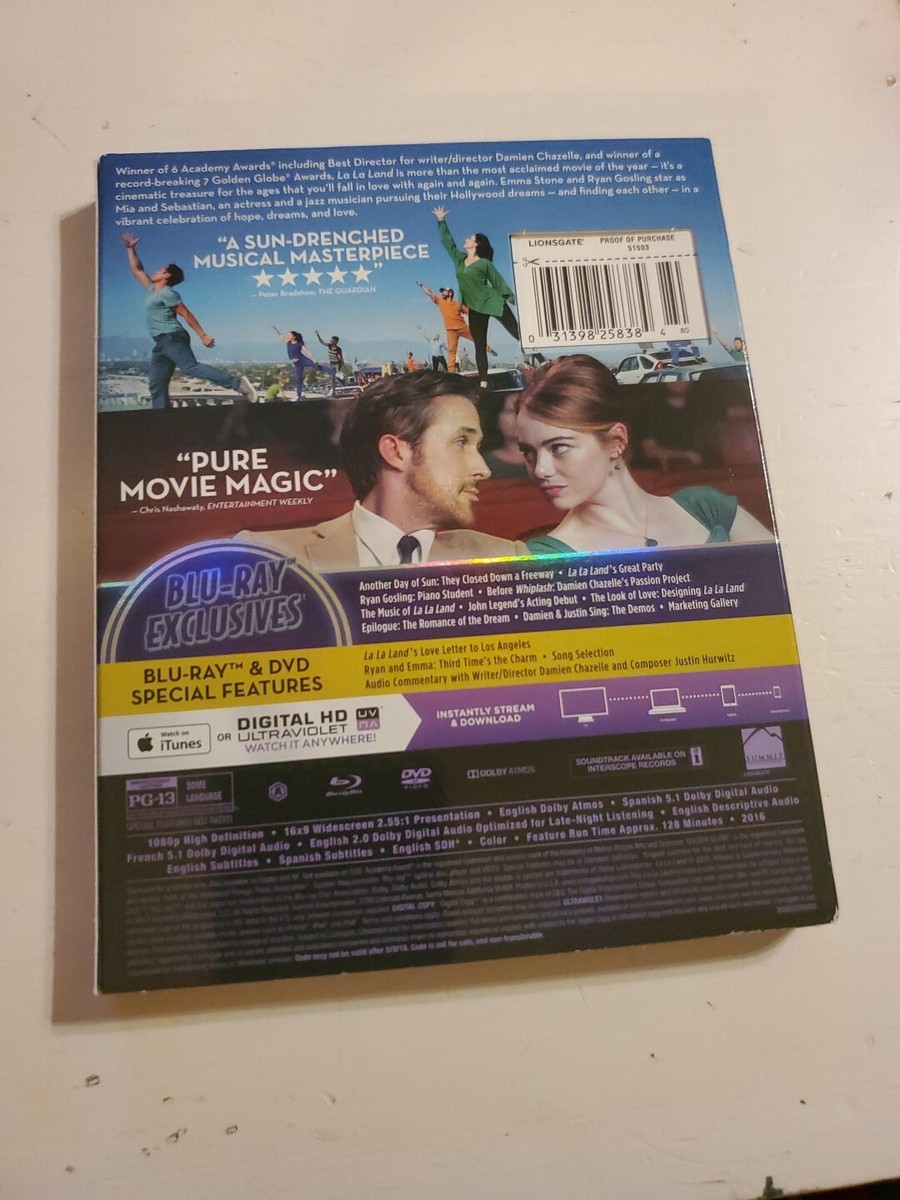 Damien Chazelle La La Land Subtitles ME#7] La La Land Steelbook
