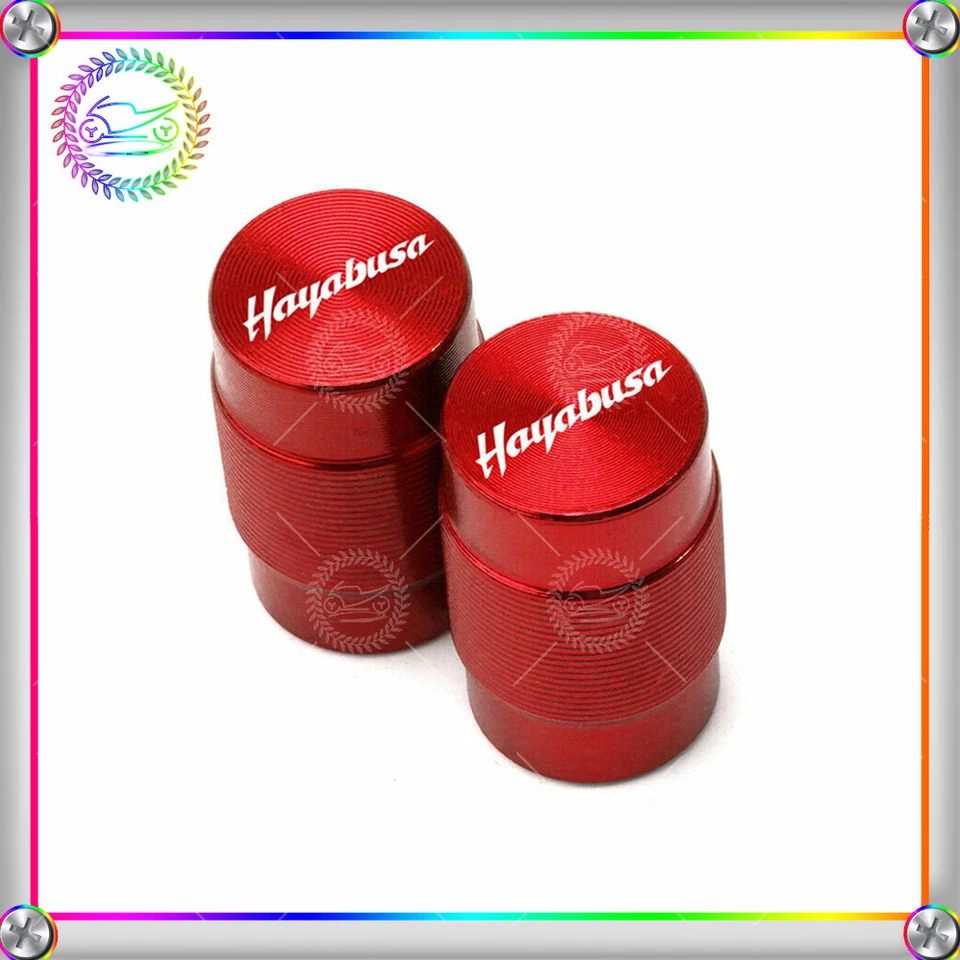 For Suzuki HAYABUSA Motorcycle Alloy Valve Stem Caps Tire Valve Plug - Imagem 3 de 4