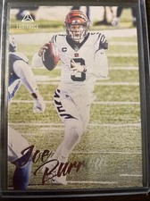 2020 Panini Chronicles Luminance Joe Burrow Rookie Card #201 Chargers. rookie card picture