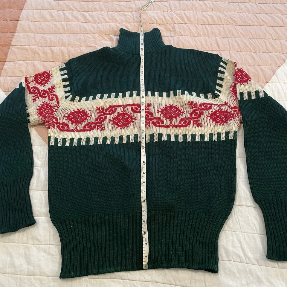 Jersey Kandahar 1940 1950 Vintage Cuello Redondo Estado Muerto Vacaciones Academia  Foto 3 de 4