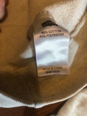 Levi's Mens Hoodie - Light Gray - Size Small - RN# 139333 | eBay