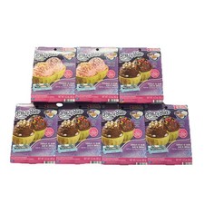 LOT OF 7 Freezy-Bake by Easy-Bake 5 Chocolate Ice Cream Refills 2 Strawberry