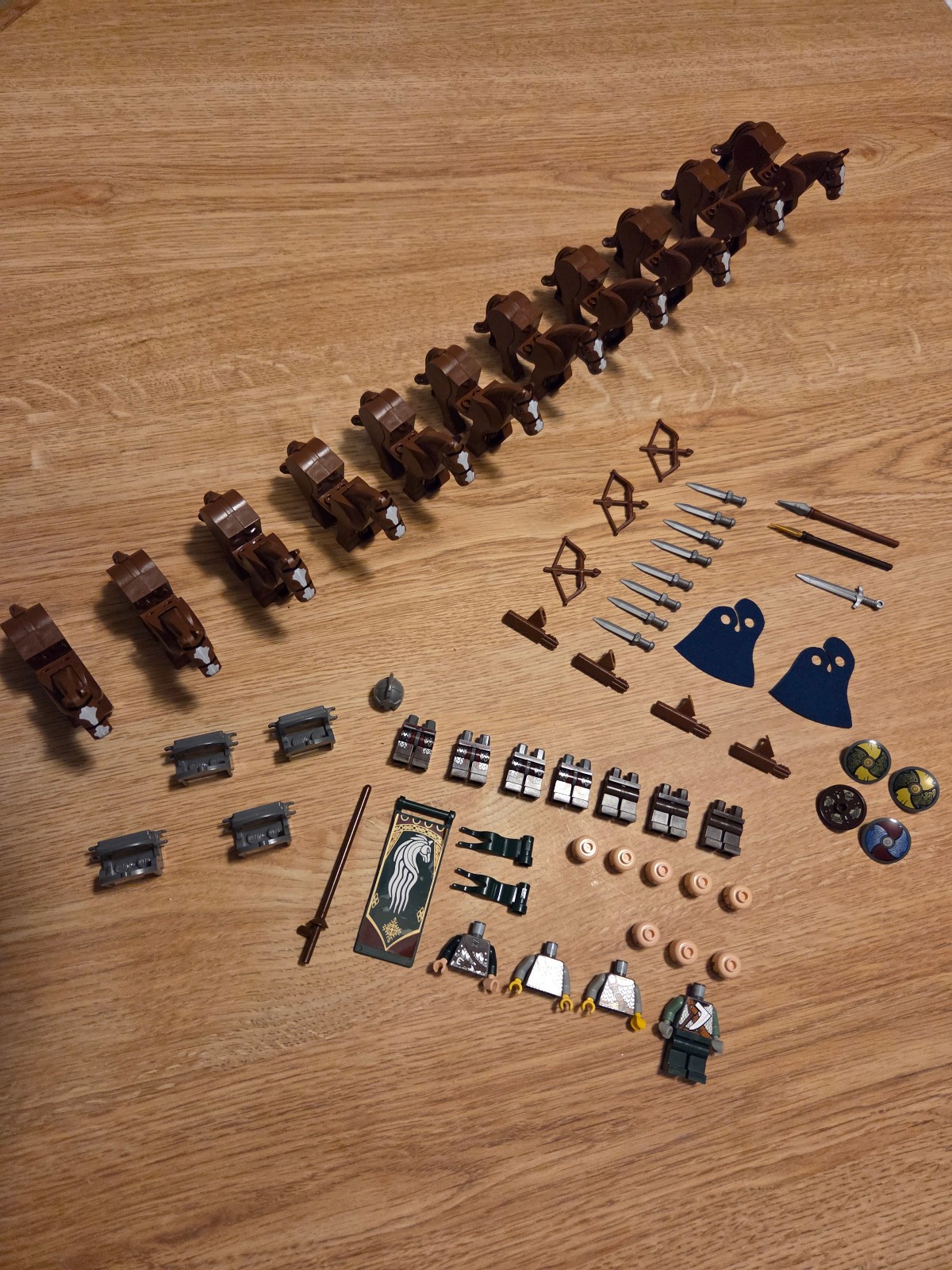 UNFINISHED Lego Rohan Lot, 100% ALL Lego Pieces, Arise Riders of the Rohirrim!