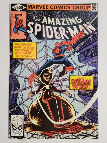 Amazing Spider-man #210 Marvel 1980 VF+ 8.5 Bronze 1st appearance of Madame Web