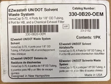 EZ Waste Port Cap Kit S70 VersaCap