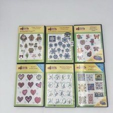 Amazing Designs Machine Embroidery CDs Lot of 5- Christmas, Blooming Alphabet