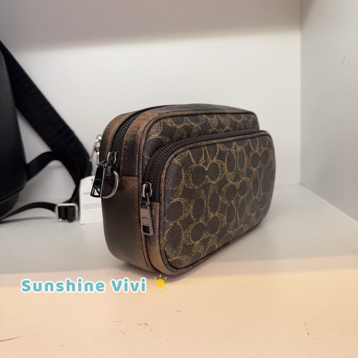 COACH ボディバッグ ブラウン・ブラック コーチ COACH バッグ （ブラウン） - ファッション通販 MAGASEEK